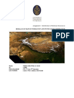 Hilmalayan Range Formation and Petroleum Generation