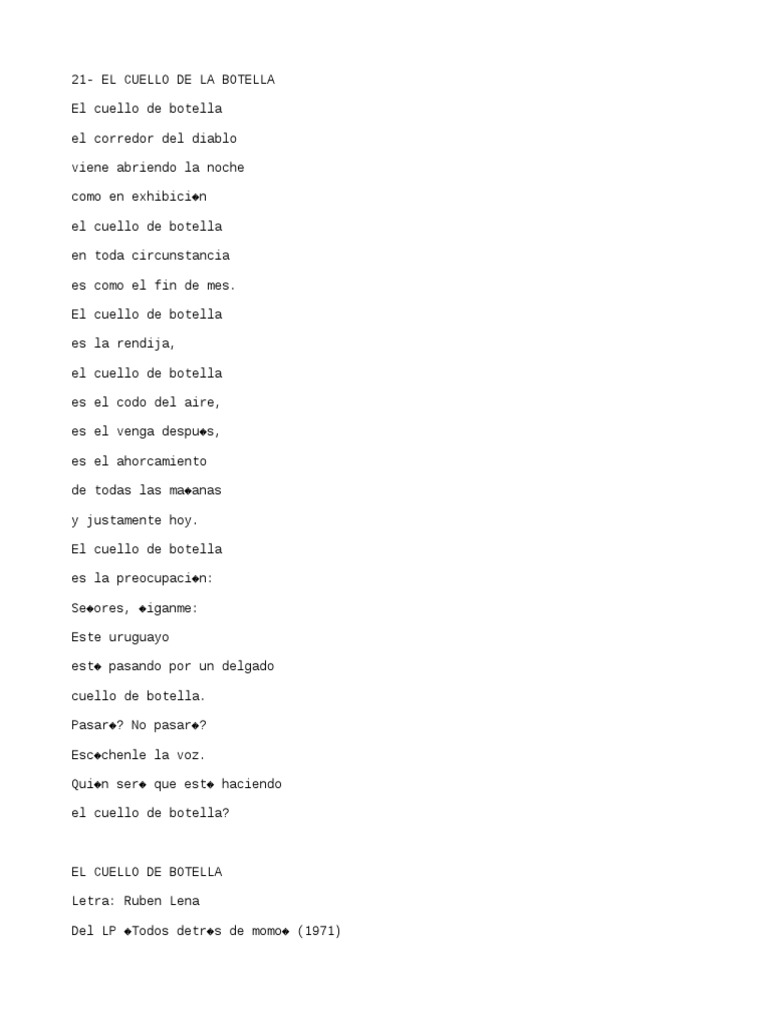 Letras de 