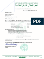 2018 Halal Certificate Gardasil Gardasil9 Pneumovax23