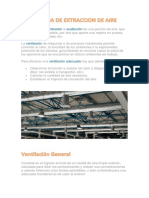 Sistema de Extraccion de Aire