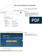 Instalasi Python Komodo