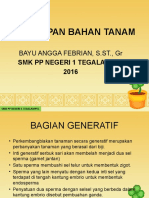 Pembiakan Tanaman Secara Generatif