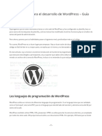 Aprender PHP WordPress