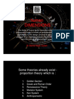 Theories of Human Dimensions