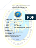 Primer Trabajo de Fisicoquimica