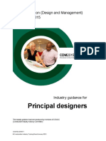 Industry Guidance Principal Designer