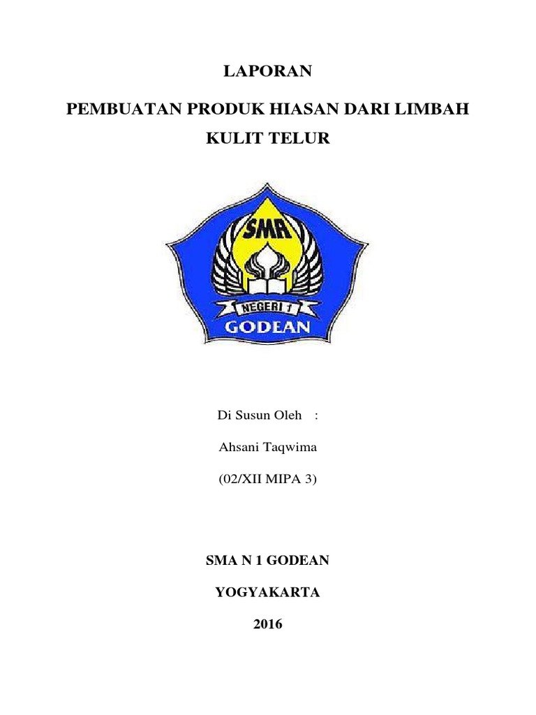 Laporan Cangkang Telur