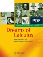 Johan Hoffman, Claes Johnson, Anders Logg-Dreams of Calculus - Perspectives On Mathematics Education-Springer (2004)