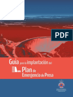 Guía para La Implantación de Un Plan de Emergencia de Presa