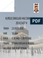Kursus Simulasi Haji Dan Umrah 2016 Background