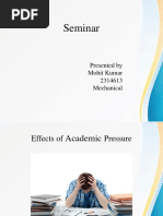 Academic Pressure