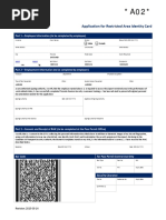 YVR RAIC Application Form Guide | PDF | Government