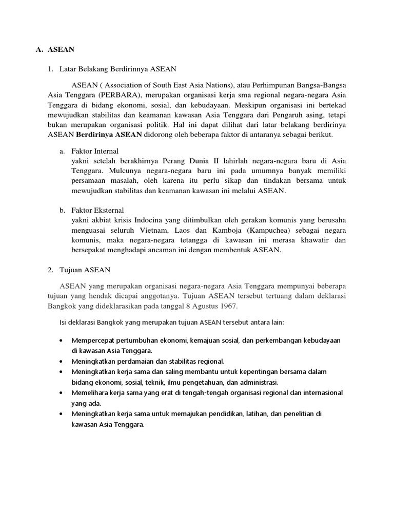 Asean Dan Kaa Pdf