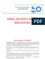 Desempenos Eduducacion Religosa