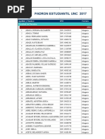 06b083ae2a Padron Estudiante Oficializado Electo | PDF