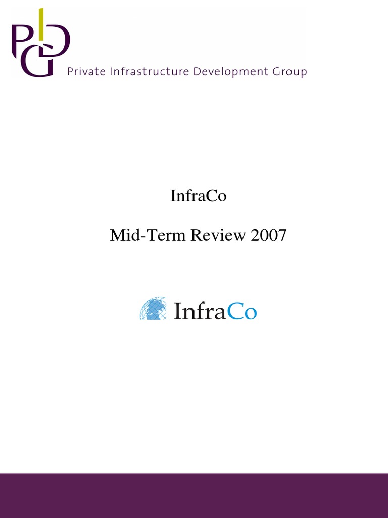 InfraCo Review 2007 PDF | PDF | Infrastructure | Governance