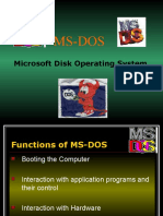 Ms-Dos: Microsoft Disk Operating System