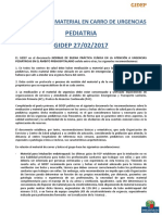 GIDEP 10 Material Del Carro de Urgencias en AP 2017-02-27