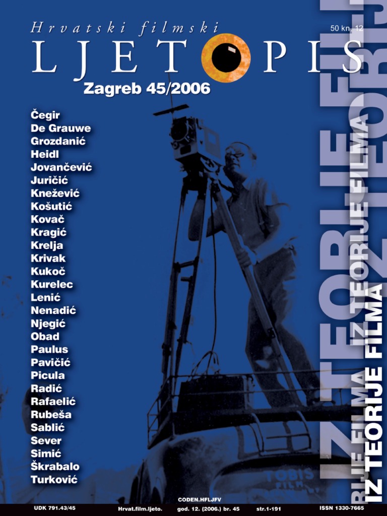 Hrvatski Filmski Ljetopis 45 - Iz Teorije Filma | PDF