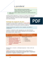 Causas e avaliação da perda ponderal não intencional