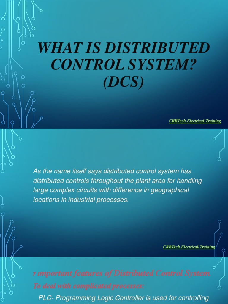Distributed Control System.ppt | Digital & Social Media | Digital ...