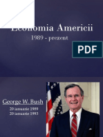 Economia Americii: 1989 - Prezent