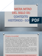 Primera Mitad Del Siglo XX - Contexto Histórico Social