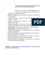 Ranking - 10 Empresas Con Mayor Facturación.