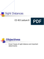 08 Stopping Sight Distance