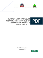 Resumen Ejecutivo Proy Rios Ozama y Haina SNIP 240 PDF