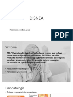 Disnea, Signo y Síntoma