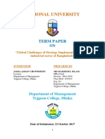National University: Term Paper