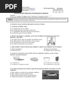 Prueba Fuerza y Movimiento Cuarto