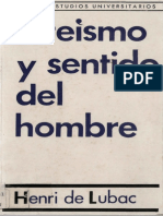 Henri de Lubac - Ateismo y sentido del hombre.pdf