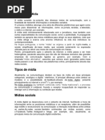 Conceito de Mídia e Política