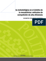 Colomer - Propuesta Metodologica en El Ambito de La Mecatronica Vehículos de Competicion de Alta...