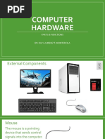 Computer Hardware Parts and Functions | PDF | Computer Hardware ...