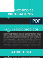 Diagnostico de Intoxicaciones