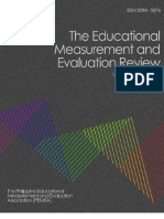 Download Educational Measurement and Evaluation Review EMEReview by Carlo Magno SN36241319 doc pdf