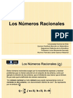 Los Numeros Racionales