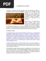 El Mundo de La Poesía
