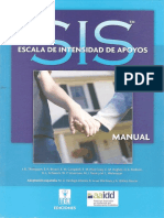 Manual Escala de Intensidad de Apoyos SIS PDF