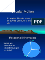 Linear and Circular Motion