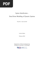 System Identi Cation Data-Driven Modelling of Dynamic Systems - Paul M.J. Van Den Hof