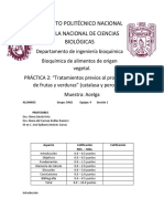 Evaluación de la inactivación enzimática de catalasa y peroxidasa en acelga tratada térmicamente