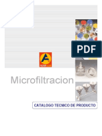 Catalogo Filterlab Microfiltracion 2010 PDF