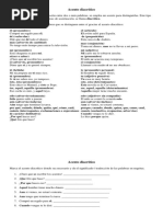 Acento Diacrítico