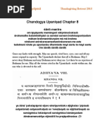 Chandogya Upanisad Selections From Chapter 8