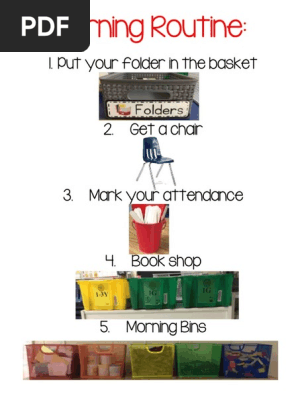 morning routine