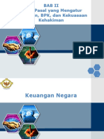 Pasal-Pasal TTG Keuangan BPK Kekuasaan Kehakiman